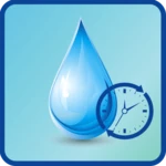 drink water reminder android application logo